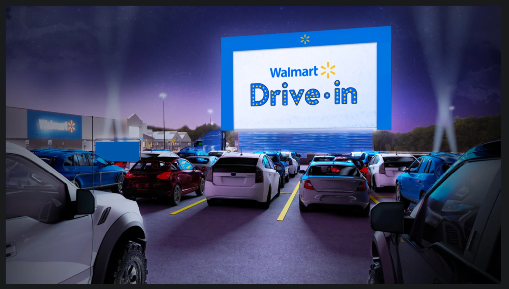 Walmart to Turn Parking Lots into Makeshift Drive-in Movie ...